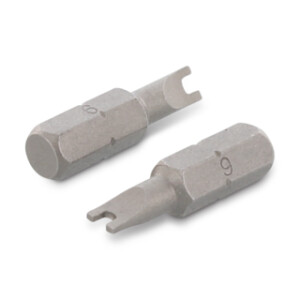 Item 9109 - Security bits for two hole drive