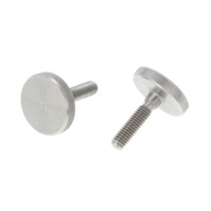 DIN 653 - Knurled thumb screws thin type