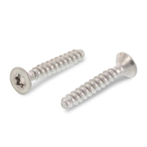 Item 9090 - Countersunk head screws for thermo plastics