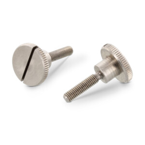 DIN 465 - Slotted knurled thumb screws, high type