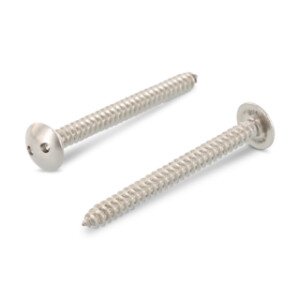 Item 9105 - Pan head security screws with two hole drive
