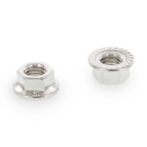 DIN 6923 - Hexagon flange nuts with serration