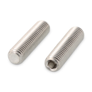 ISO 4026 - Hexagon socket set screws with flat point