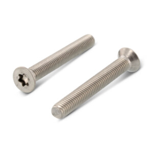 ISO 14581 - Countersunk head screws with six lobe drive
