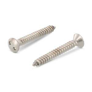 Item 9104 - Raised CSK head security screws two hole drive