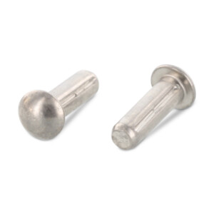 DIN 1476 - Grooved pins with round head